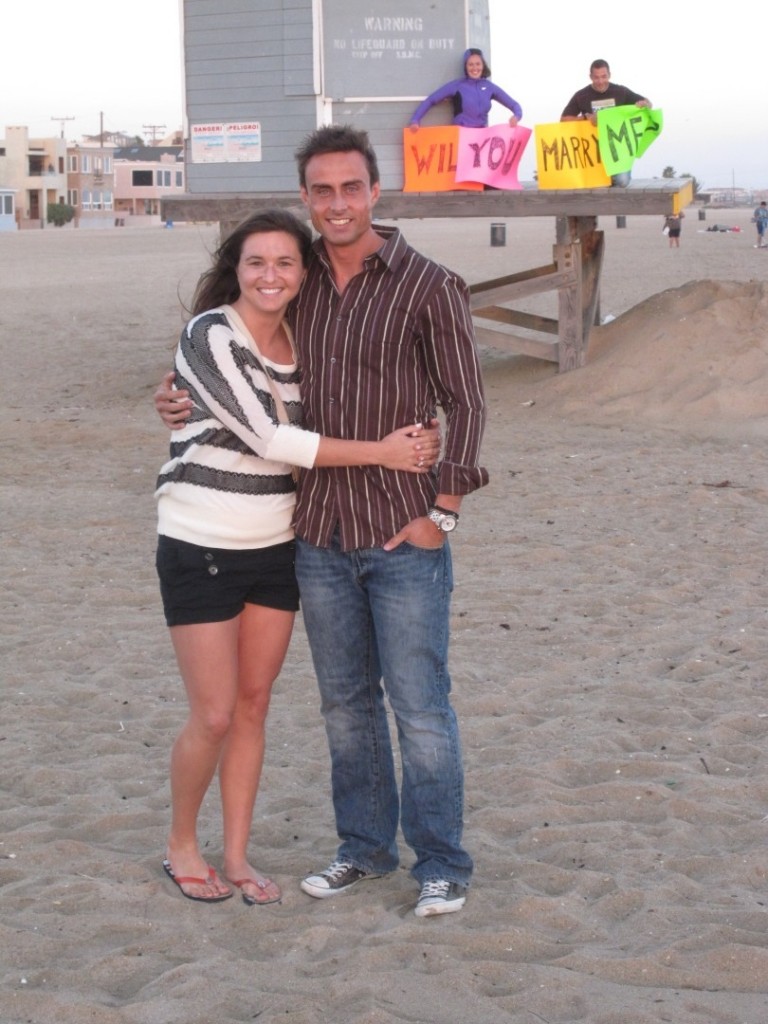 A Photobomb Proposal in Seal Beach