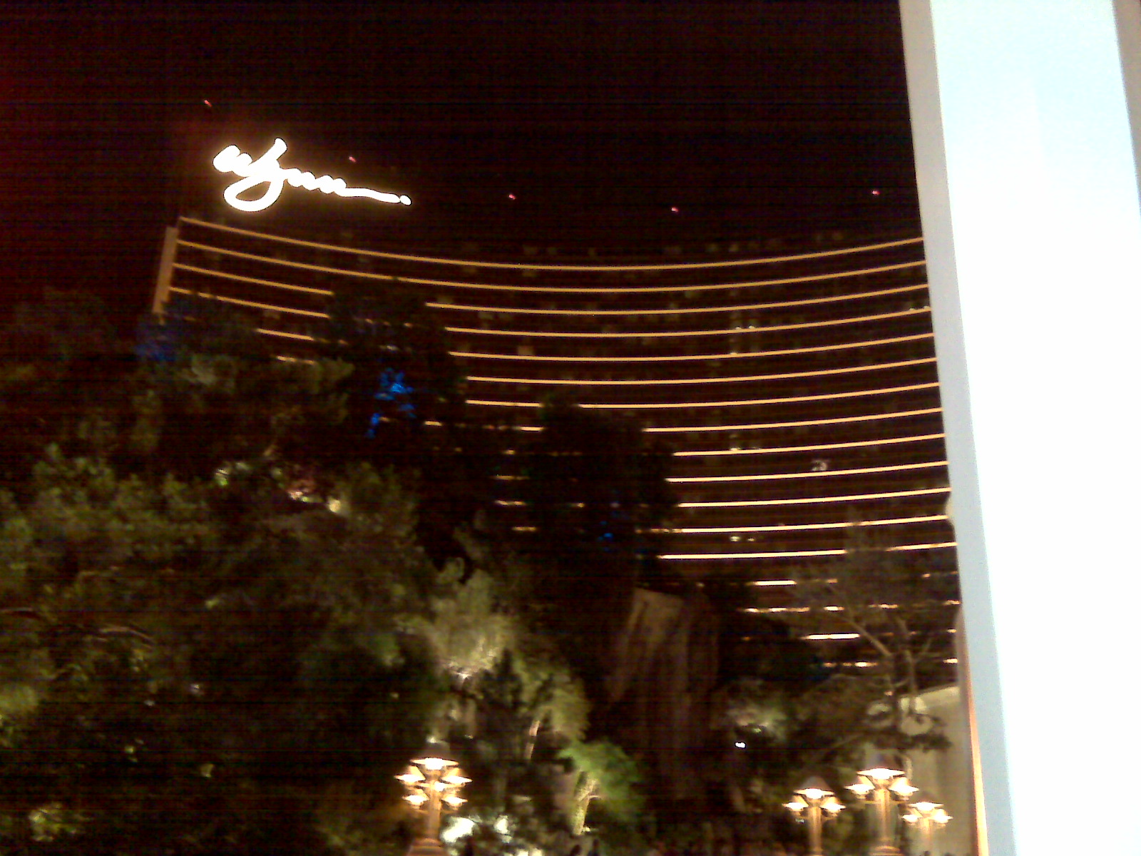 The Wynn Hotel where the Couture Show was held.