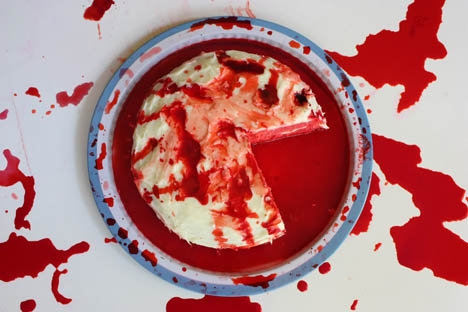 red-blood-velvet-wedding-cake