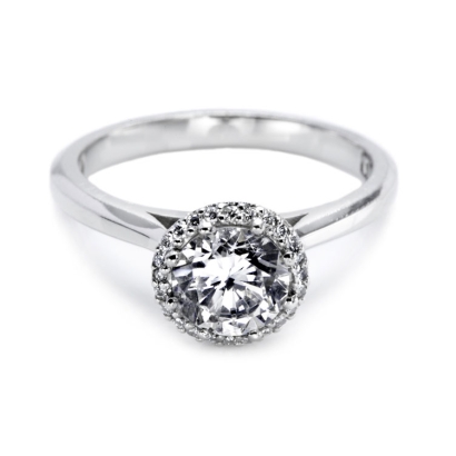 brilliant cut engagement rings. Her engagement ring is a
