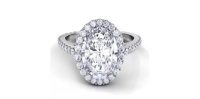 danhov oval engagement ring