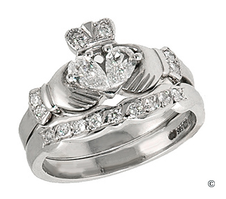 wedding rings claddagh