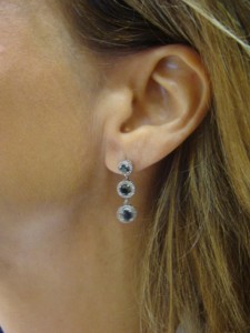 Lieberfarb sapphire earrings