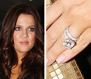 khloe kardashians wedding ring