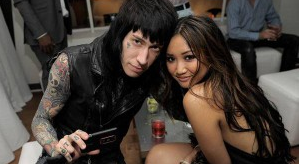 Picture 172 Trace Cyrus and Brenda song have been dating since May 2010 and are now engaged! (Photo: LongIslandPress.com)