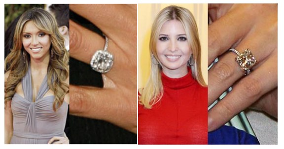 guiliana rancic ivanka tramp engagement ring Photos via UKHairdresserscom