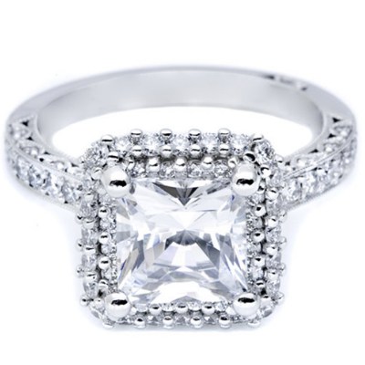 white engagement ring