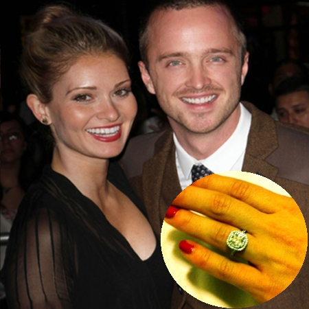 aaron paul engagement ring