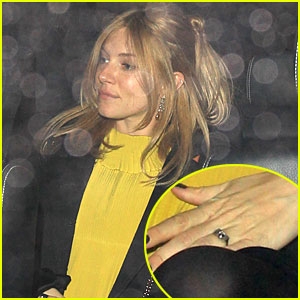 sienna miller engagement wedding ring