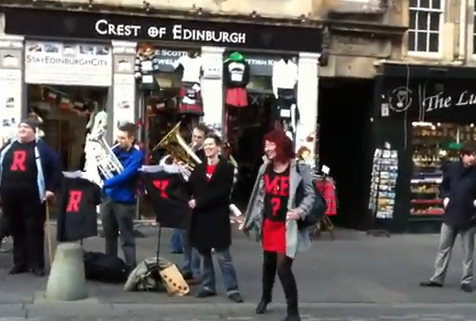 Picture 95 This lady proposed in Scotland on Leap Day.