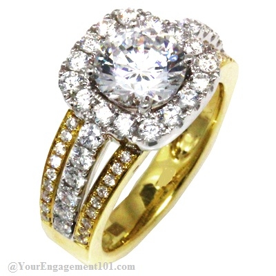 Design   Wedding Dress Online on Olivia Wilde Engagement Ring Frederic Sage   Engagement 101