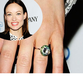Celebrity engagement rings halo