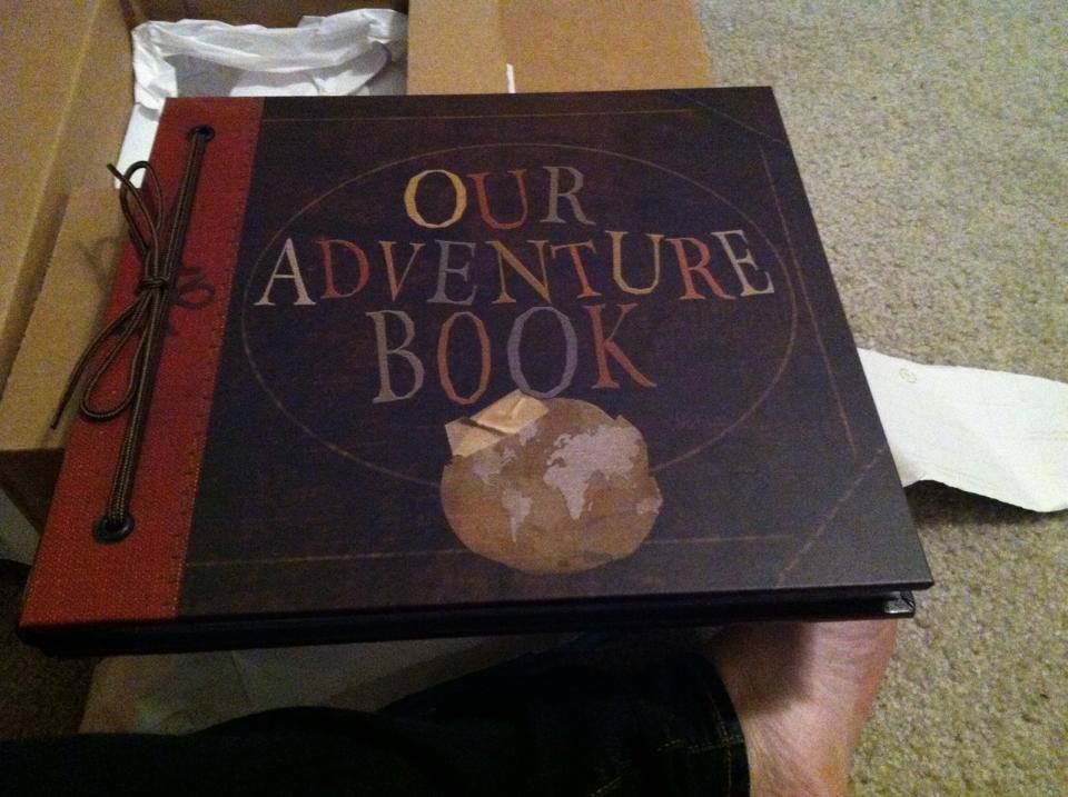  Disney Up Adventure Book