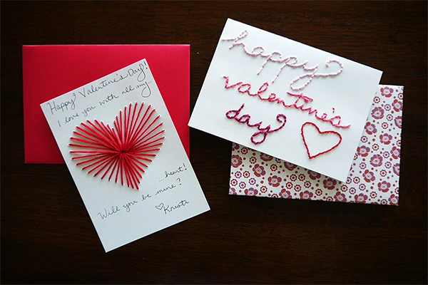 valentine's day card DIY