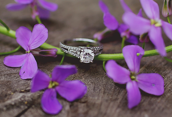 Katie and jordan spring proposal engagement ring