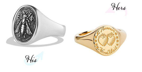 his and hers rings