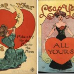 5 Romantic Vintage Leap Year Postcards