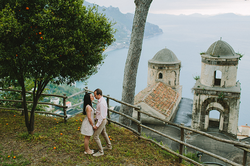 Irina and Ionut summer engagement session love amalfi love