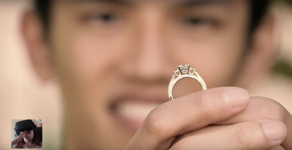 engagement ring oculus rift proposal