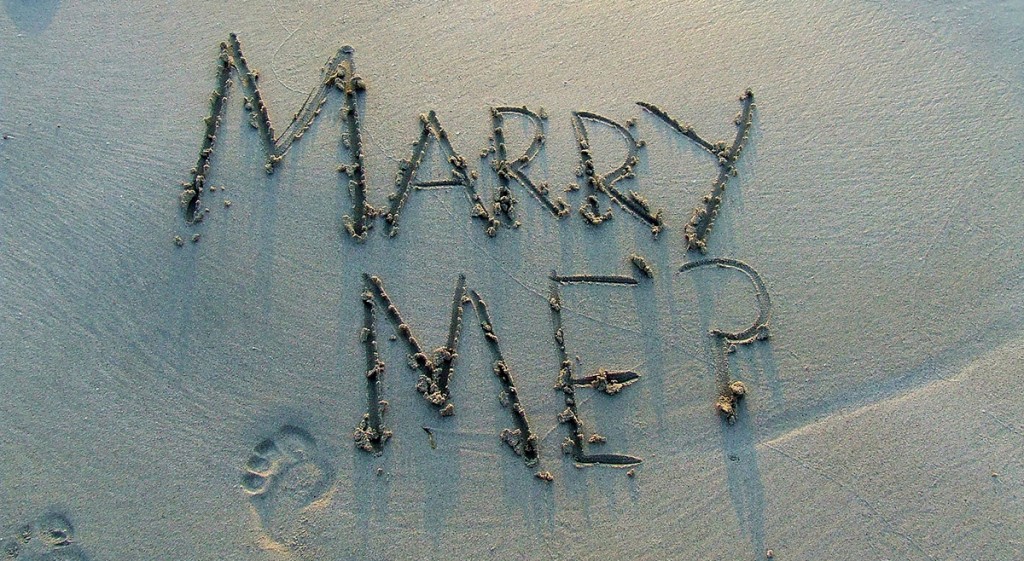 marry me proposal beach ideas