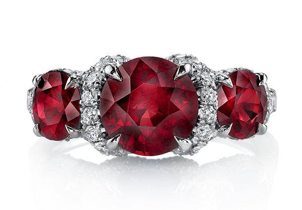 omiprive ruby red engagement ring leo