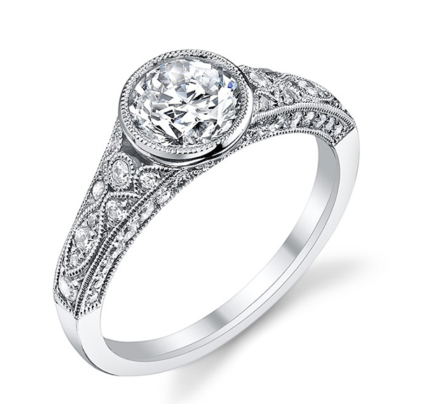 sylvie bezel engagement ring 600