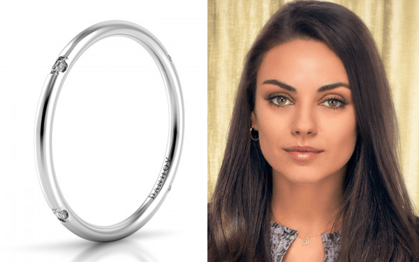 mila kunis danhov engagement ring