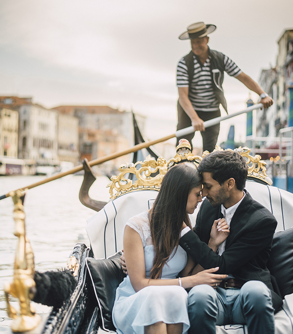 nihal and jes venice proposal gondola