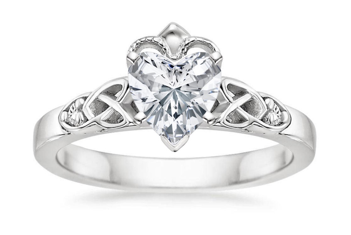 Claddagh ring heart