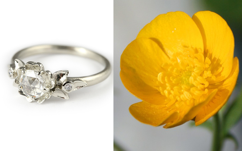 buttercup engagement ring megan thorne