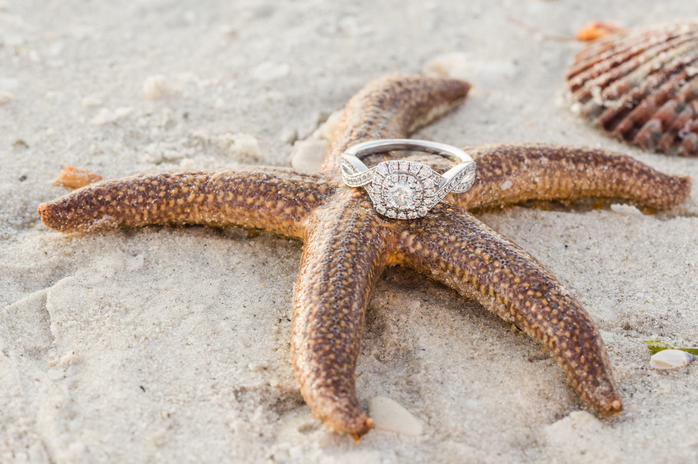jordan engagement ring starfish