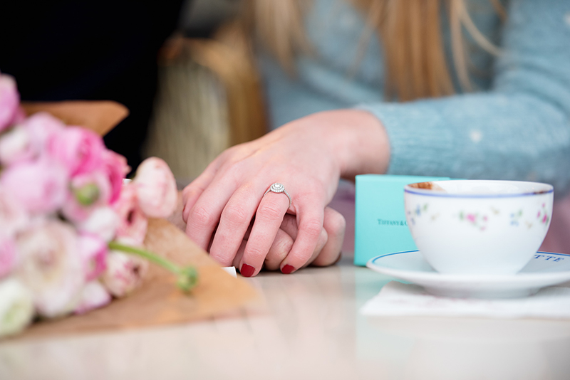 Fran and oana paris proposal