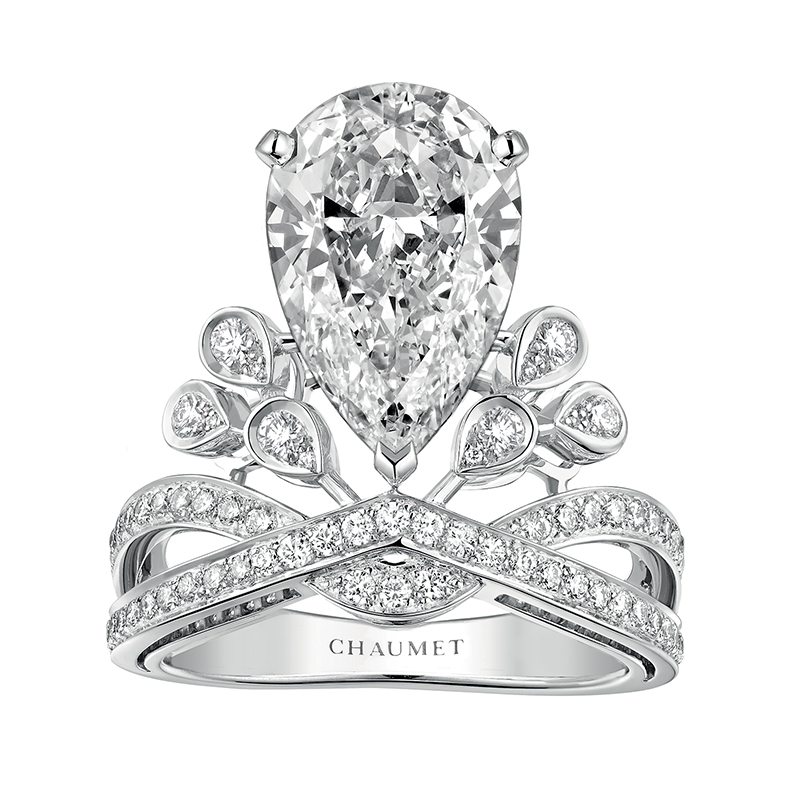 chaumet crown engagement ring