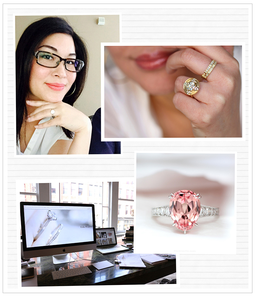 erica designer engagement ring