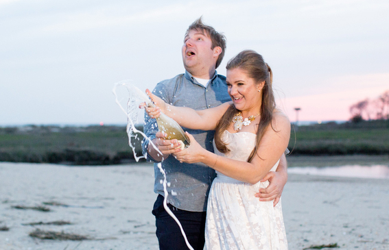 beach opening bottle proposal