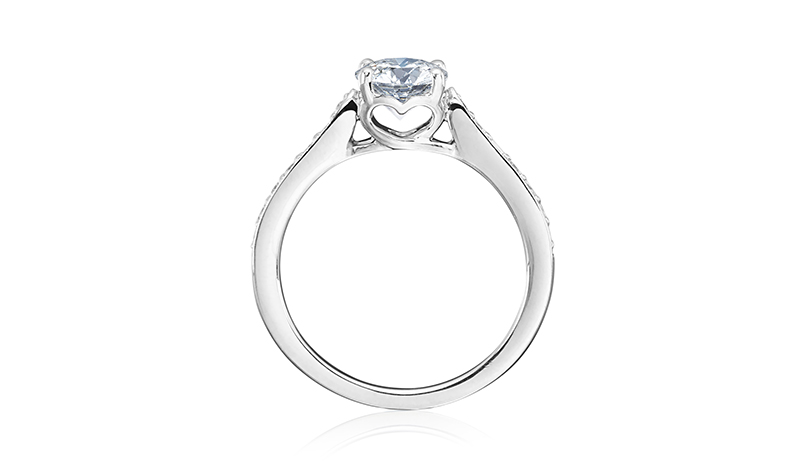 love engagement ring tiny hearts fund