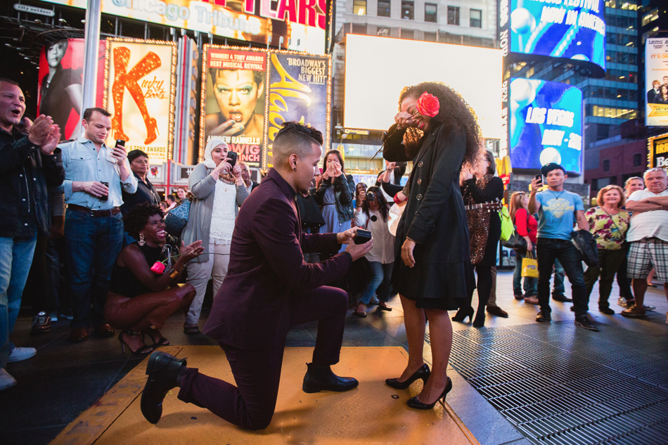 time square proposal