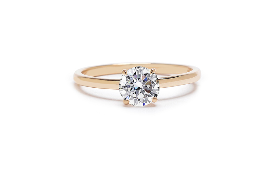hudson engagement ring gotham collection 4 prongs