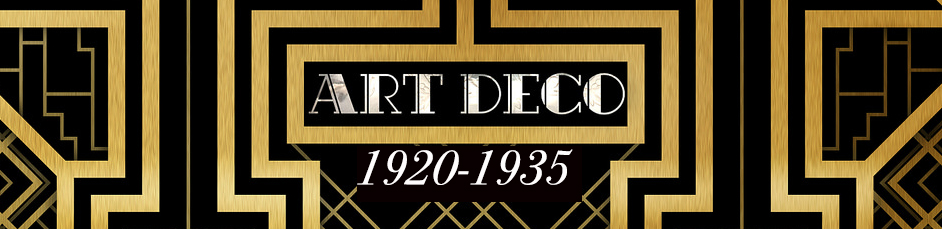 art deco perdiod banner