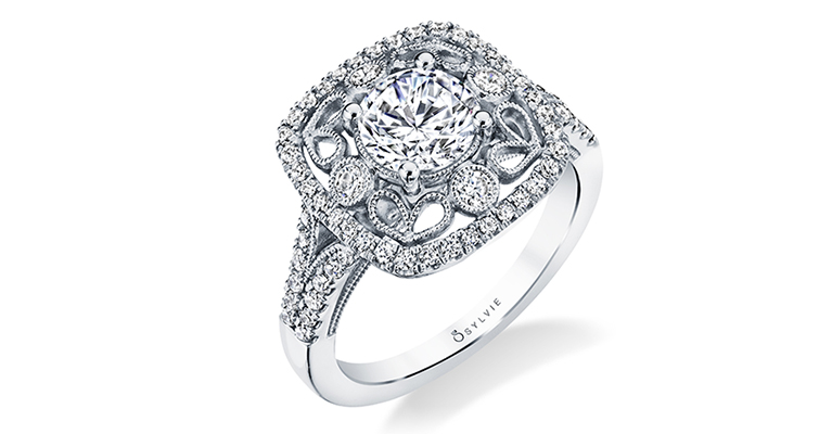 vintage engagement ring sylvie collection