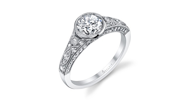 sylvie collection engagement ring