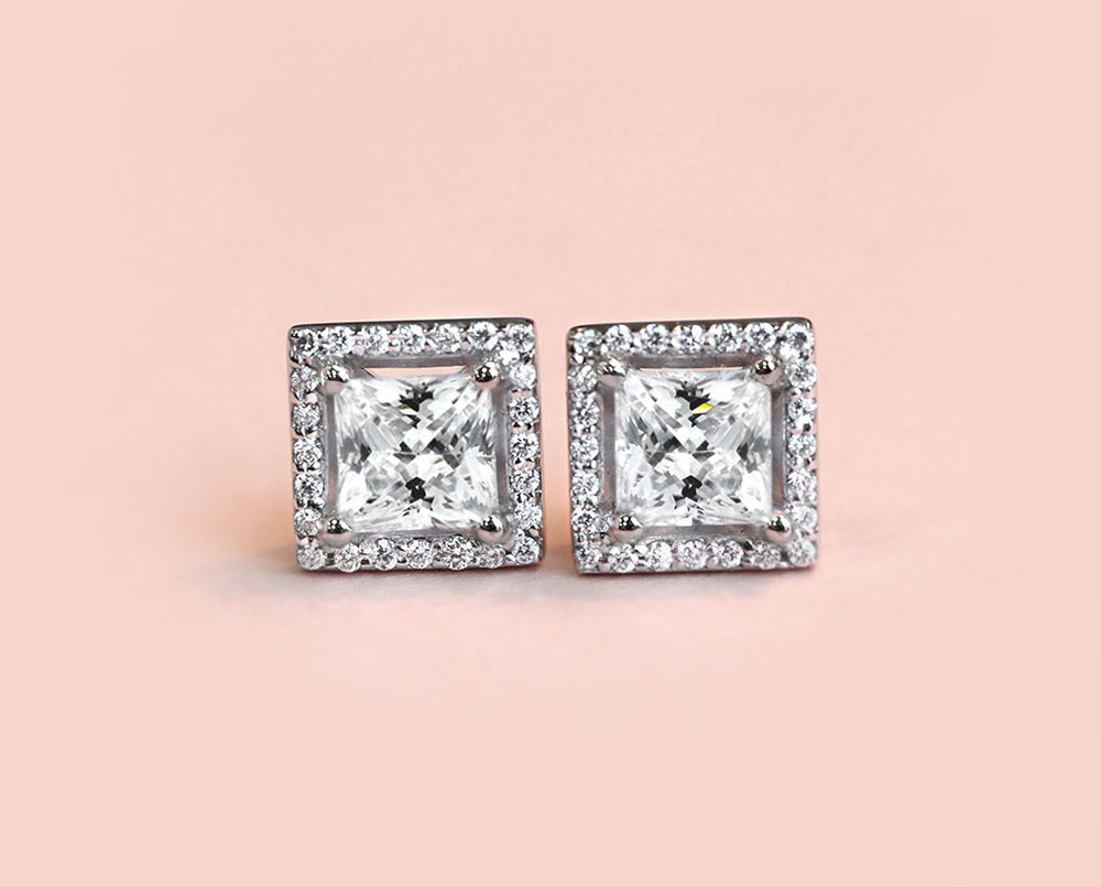 diamond earrings