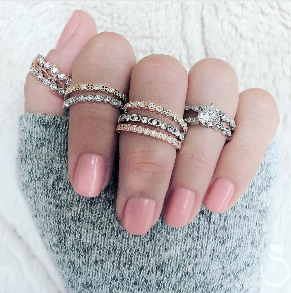 sylvie stackable rings