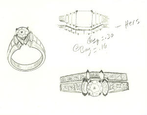 Engagement Ring Sketch