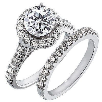 Matching Wedding Rings on Matching Engagement Ring  Wedding Band Sets   Engagement 101