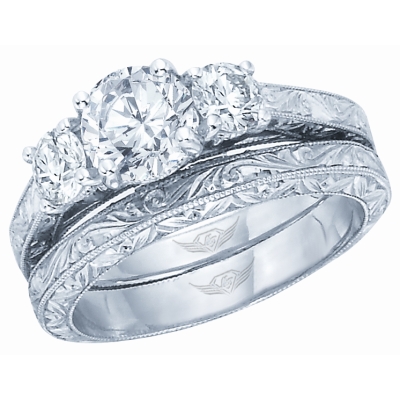 Matching Wedding Rings on Matching Engagement Ring  Wedding Band Sets   Engagement 101