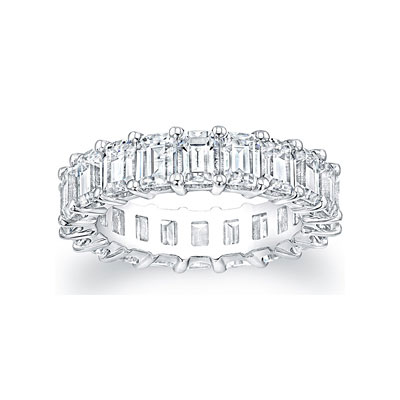 Emerald  Wedding Bands on Since1910 Com   Wedding Band Style Emerald Eternity Ring