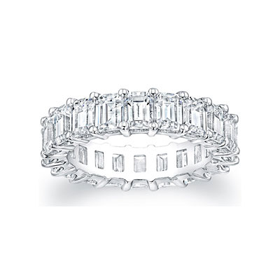 Emerald Wedding Bands on Since1910 Com Wedding Band Style Emerald Eternity Ring