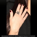Kim Kardashian Flashes 22 Carat Engagement Ring