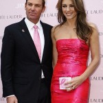 Elizabeth Hurley's sapphire engagement ring